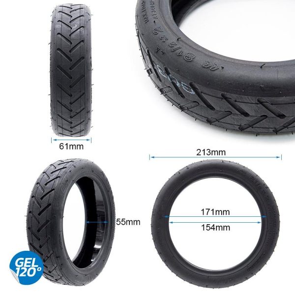 Vanjska guma 8.5x2-6.1, Cityroad s gelom protiv bušenja - Slika 2